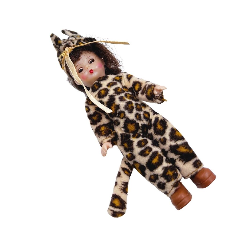 2003 Madame Alexander Halloween Leopard Costume 5" Doll McDonald's Happy Meal